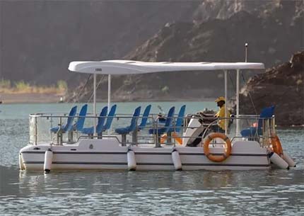Tour Electric Boat with Driver