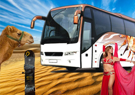 Abu Dhabi Desert Safari by Buss
